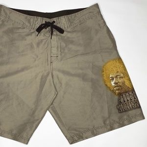 Jimi Hendrix Size 38 2005 Cargo Light Brown Swim